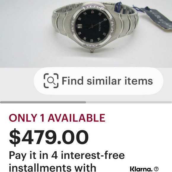 🔥🔥Bulova Silver Watch with Diamond face and more! Price FIRM! On Sale Today - Picture 3 of 3